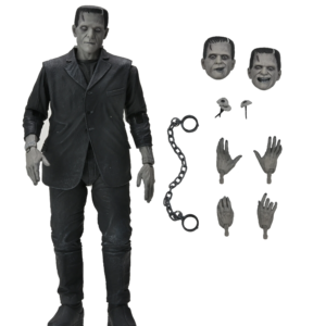 UNIVERSAL MONSTERS - 7IN SCALE ACTION FIGURE - ULTIMATE FRANKENSTEIN'S MONSTER (B&W) NECA