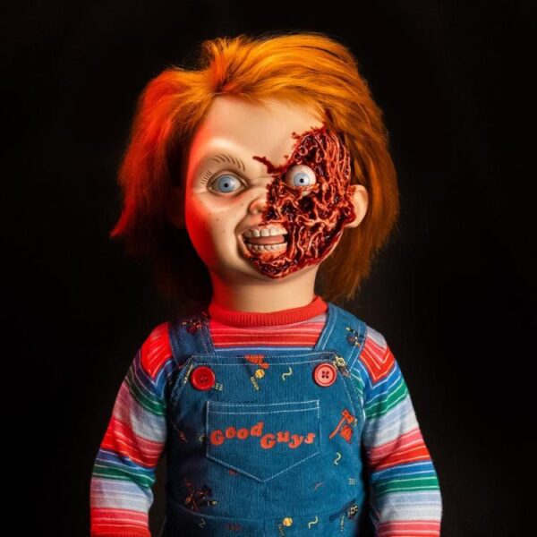 Child's Play 3 Ultimate Chucky Pizza Face Head - Image 3