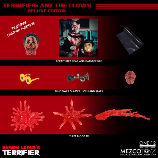 Terrifier: Art the Clown - Deluxe Edition One:12 Collective Mezco - Image 9
